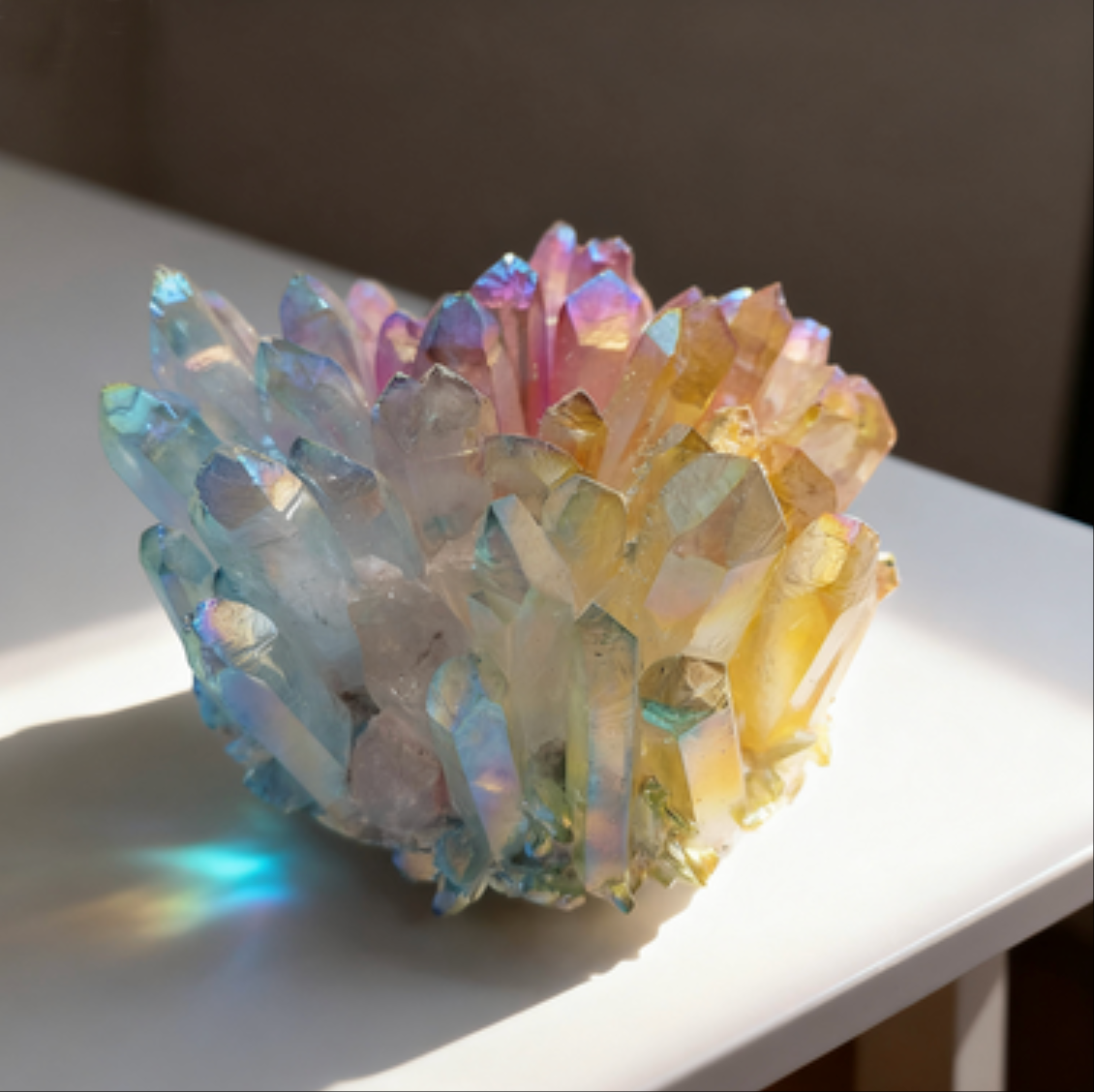 Natural Healing Blue Crystal Cluster🔹