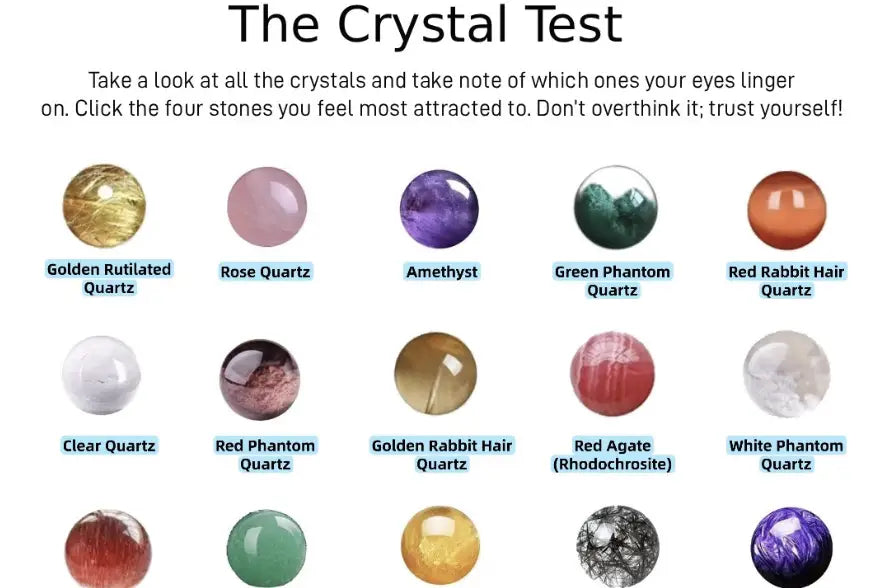 How to Choose the Right Crystal for You ？