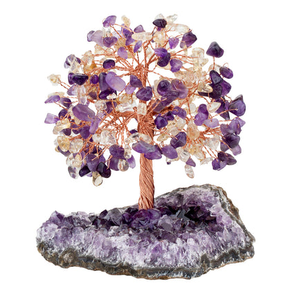 🌳 Celestial Crystal Tree｜Handcrafted Natural Gemstone Energy Tree
