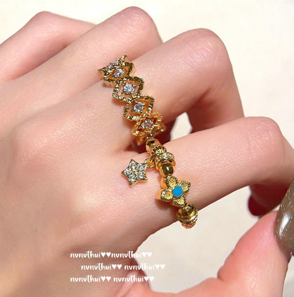 Golden Pi Xiu Wealth Bracelet Set