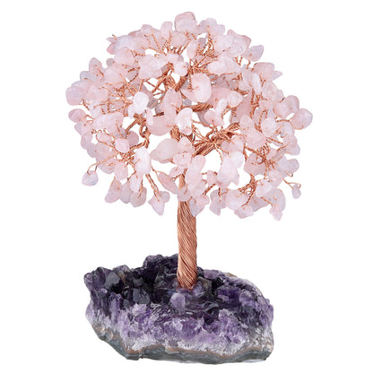 🌳 Celestial Crystal Tree｜Handcrafted Natural Gemstone Energy Tree