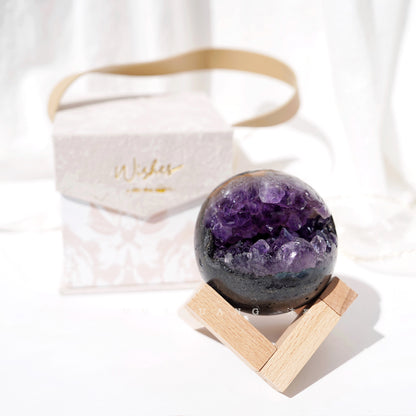 ✨ Shop Owner’s Pick：Natural Uruguayan Amethyst Geode