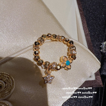 Golden Pi Xiu Wealth Bracelet Set
