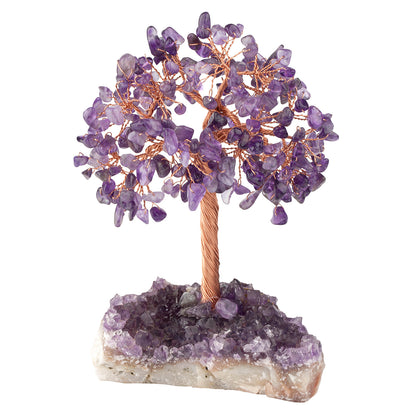 🌳 Celestial Crystal Tree｜Handcrafted Natural Gemstone Energy Tree