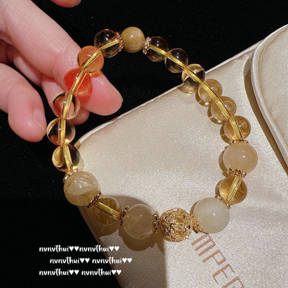 Golden Pi Xiu Wealth Bracelet Set