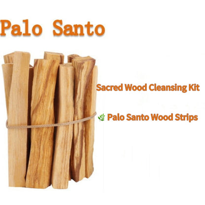 Palo Santo & Dragon’s Blood Sacred Wood Kit for Energy Cleansing.