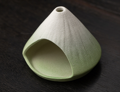 Mt. Fuji Ceramic Incense Fireplace