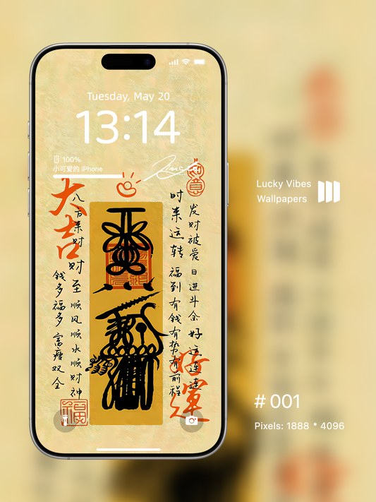 Lucky Energy Wallpaper – Designed by Feng Shui Master