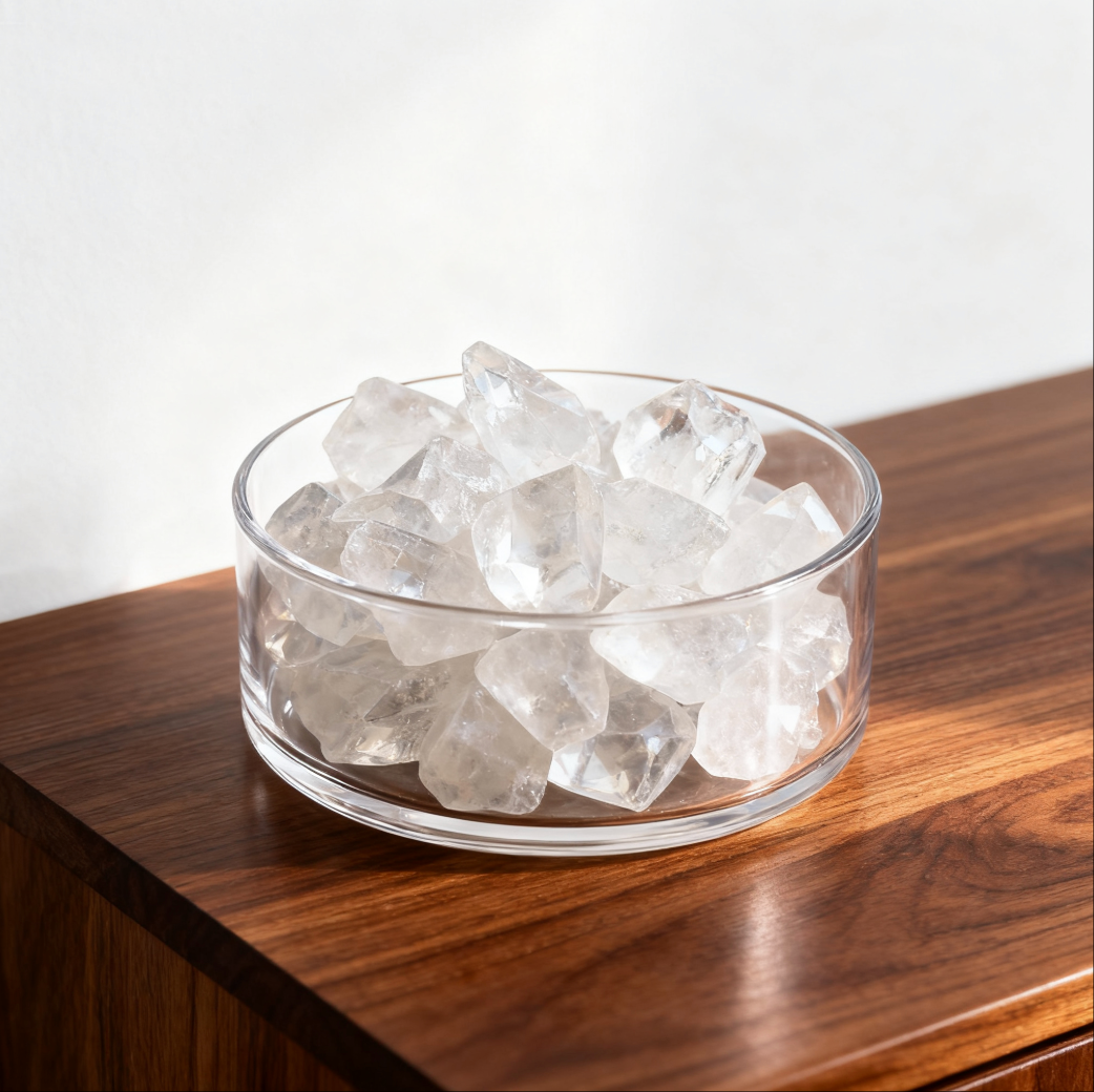 Natural Amethyst & Quartz Crystal Pillar — Healing & Energy