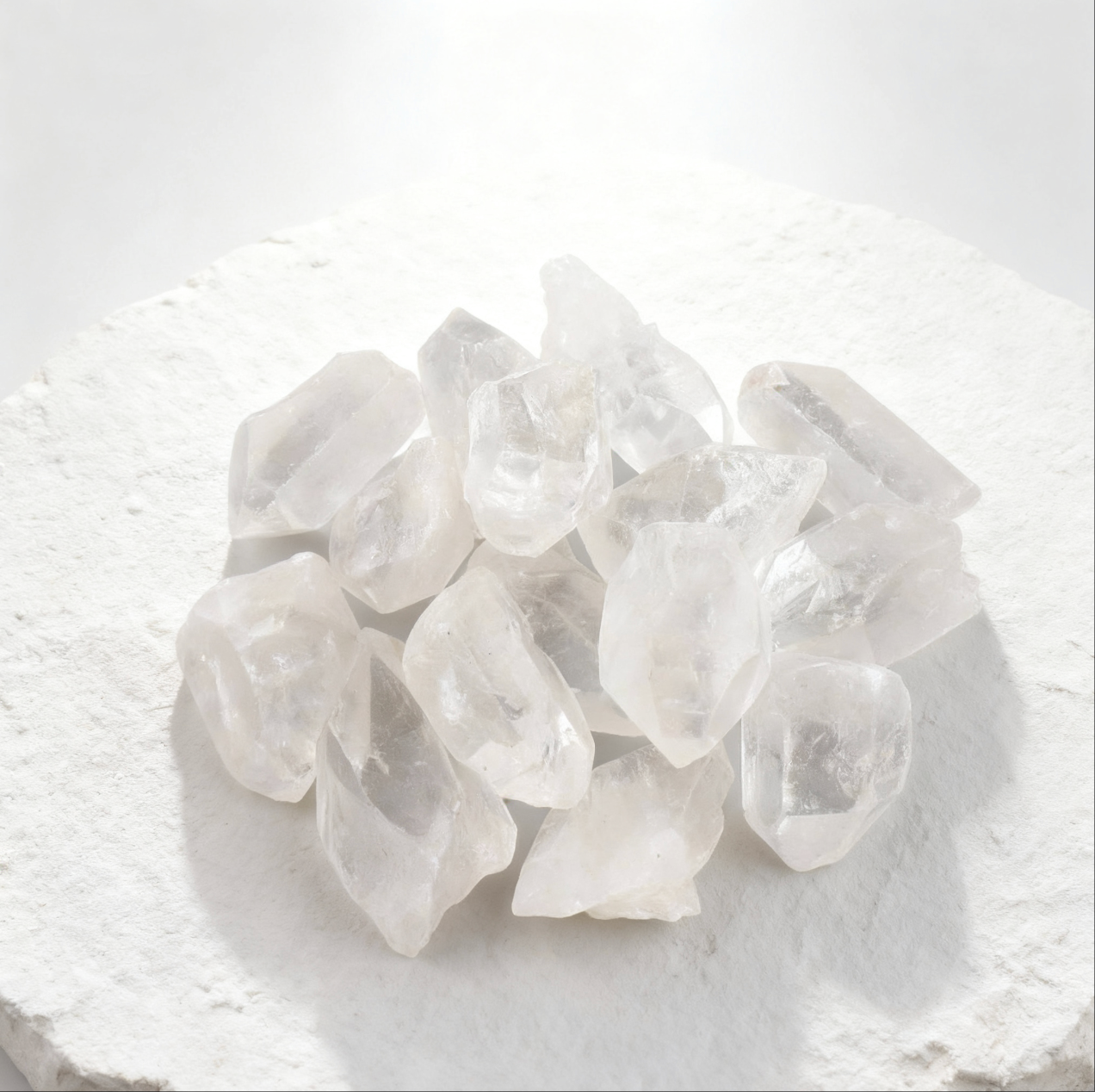 Natural Amethyst & Quartz Crystal Pillar — Healing & Energy