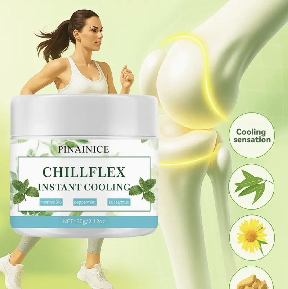 Instant Cooling Cream | Soothing Relief for Muscles & Joints | Mint & Herbal Formula (60g)