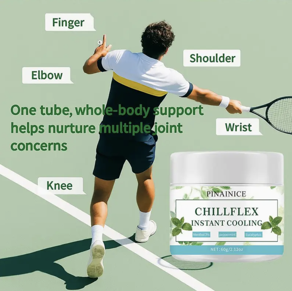 Instant Cooling Cream | Soothing Relief for Muscles & Joints | Mint & Herbal Formula (60g)