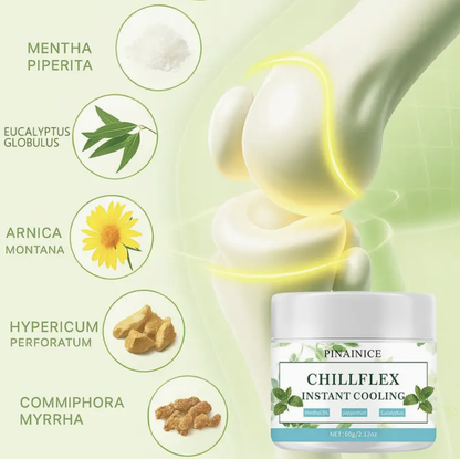 Instant Cooling Cream | Soothing Relief for Muscles & Joints | Mint & Herbal Formula (60g)
