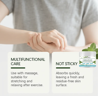 Instant Cooling Cream | Soothing Relief for Muscles & Joints | Mint & Herbal Formula (60g)